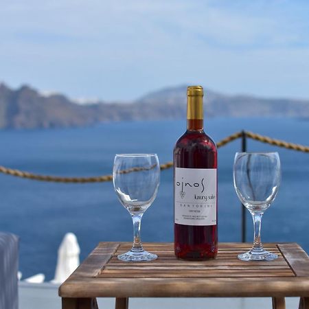 Oinos Luxury Suites Caldera 伊亚 外观 照片